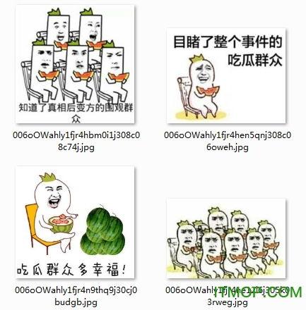 看图吃瓜群众图片,网络时代的围观文化